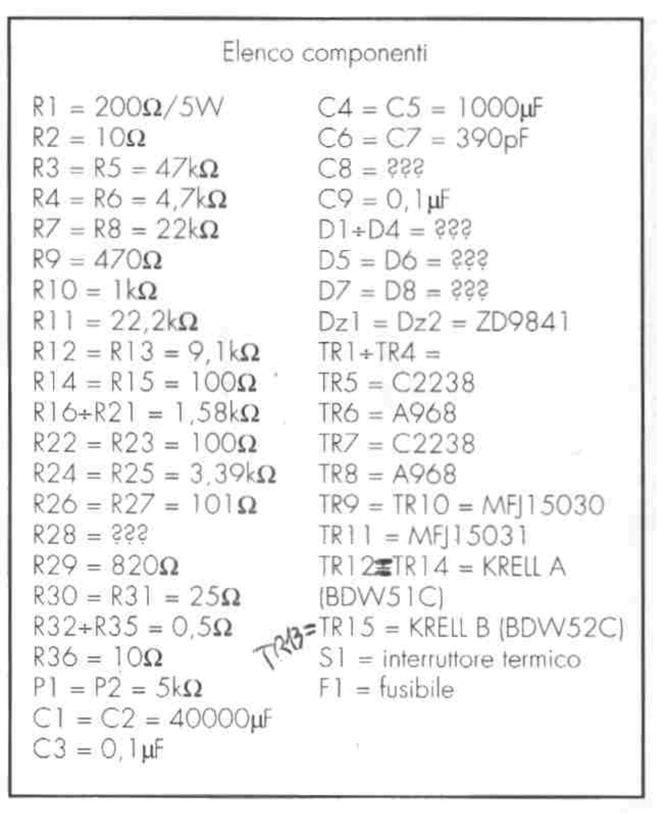 Krell 50 Service manual