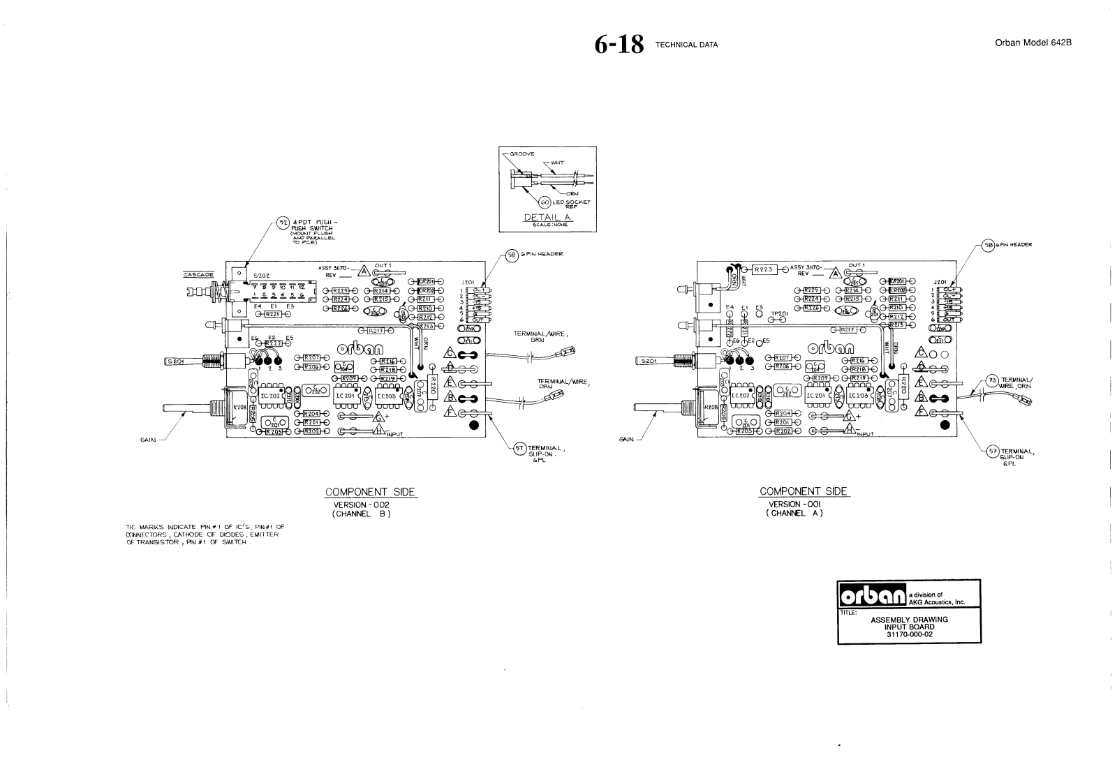 Orban 642B Schematic