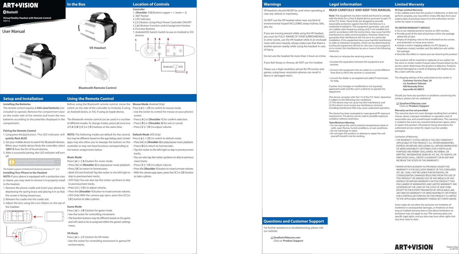 Art+vision ARV13 User Manual - ManualMachine.com