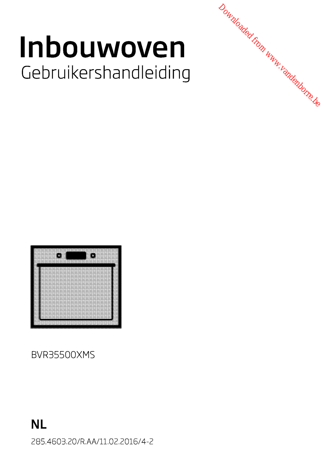 BEKO BVR 35500 XMS User Manual