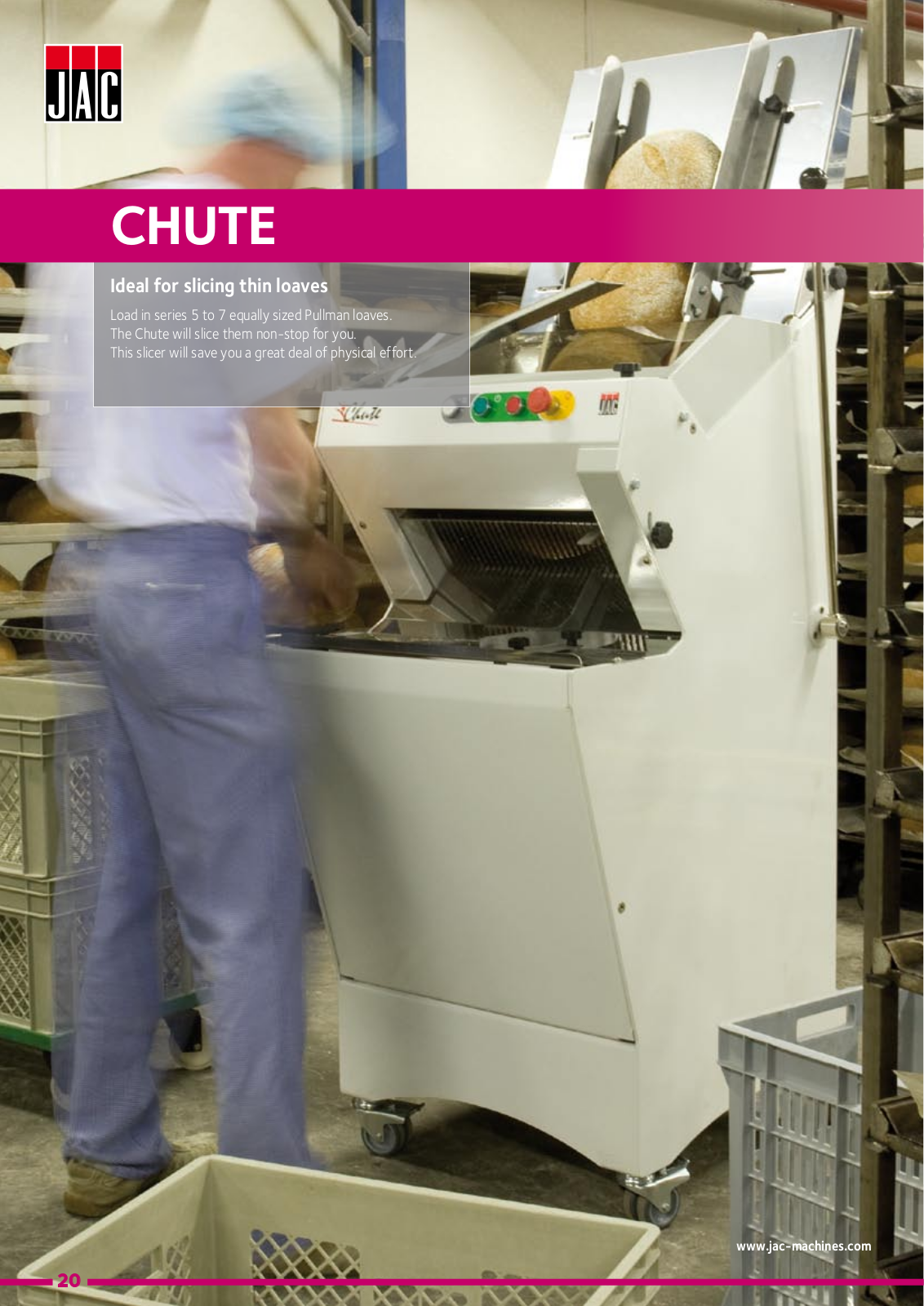 Jac Machines CHUTE 450 User Manual