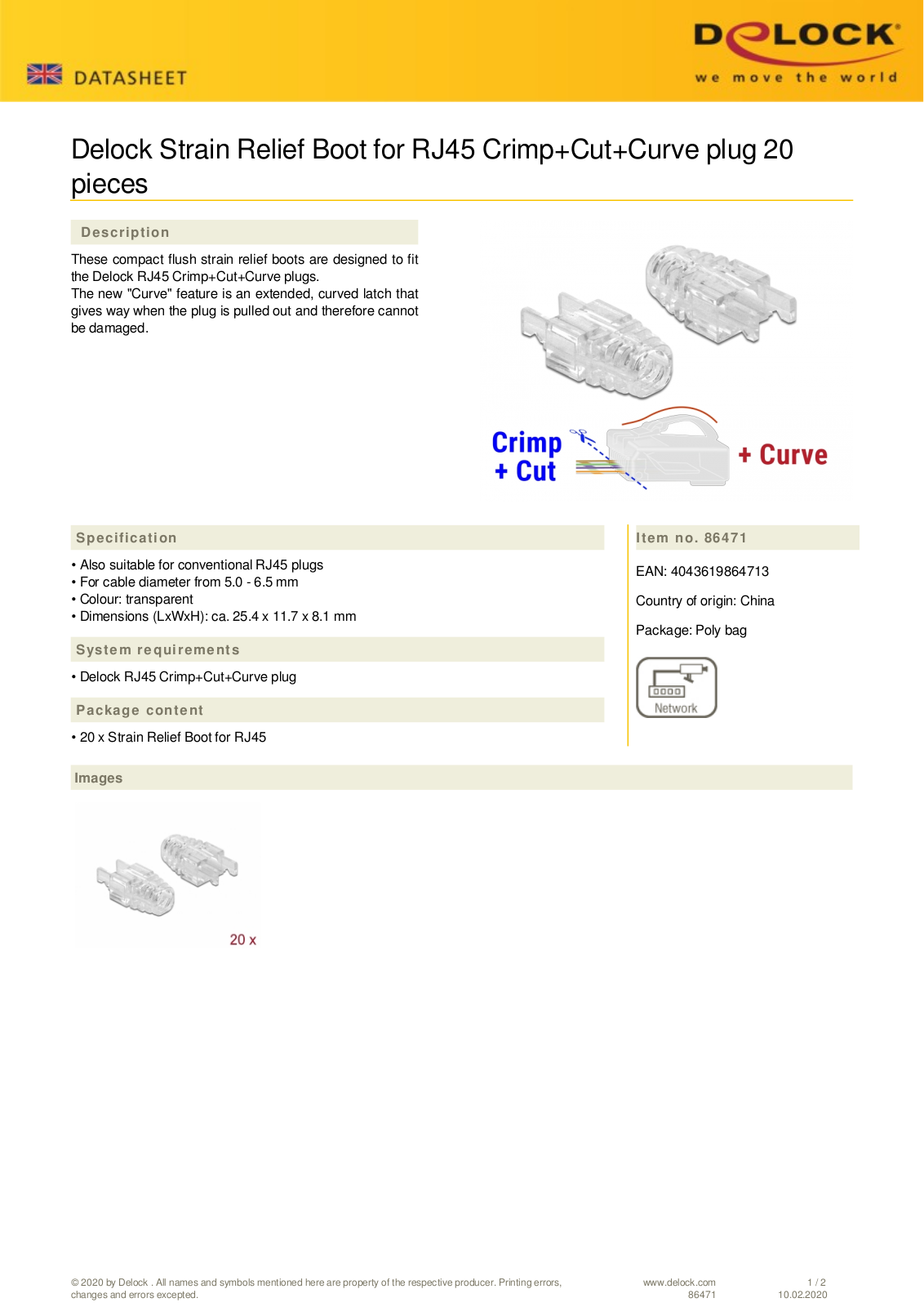 DELOCK 86471 Datasheet - ManualMachine.com