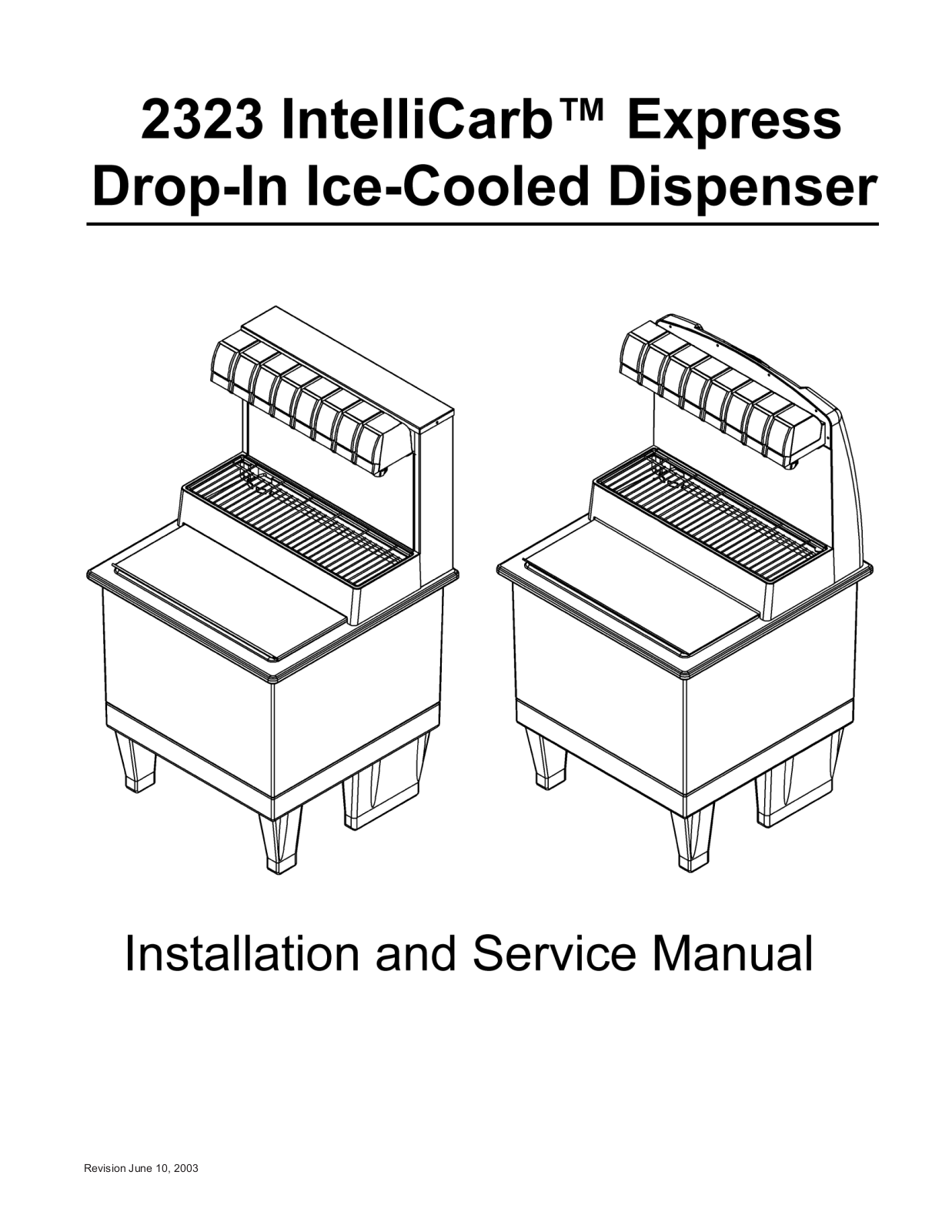 Manitowoc Ice Machine 2323 Intellicarb Parts List