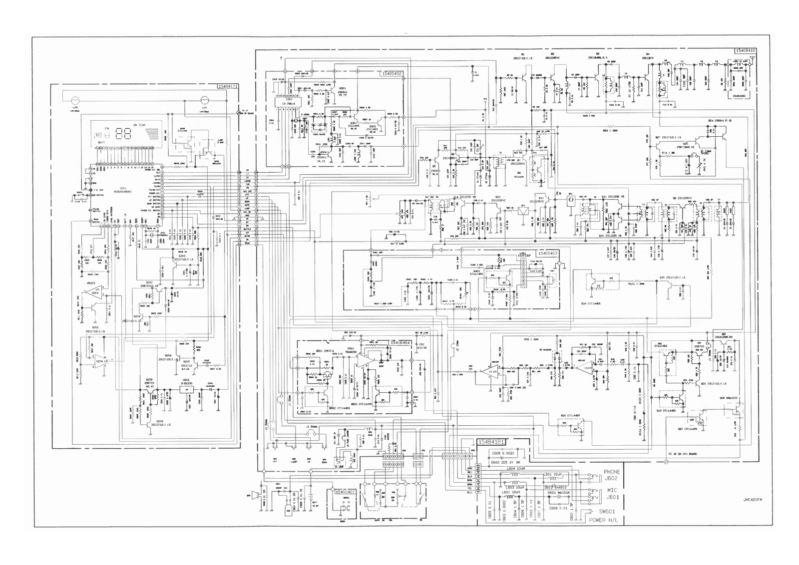 Inne SH8000 Schematic