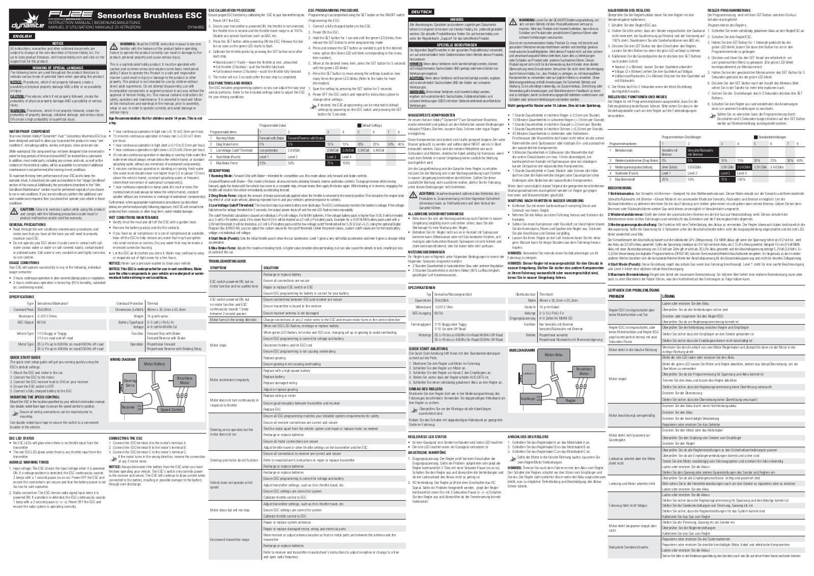 Vaterra VTR 1:10 4WD Raptor Pre Runner Truck, VTR03009 User guide