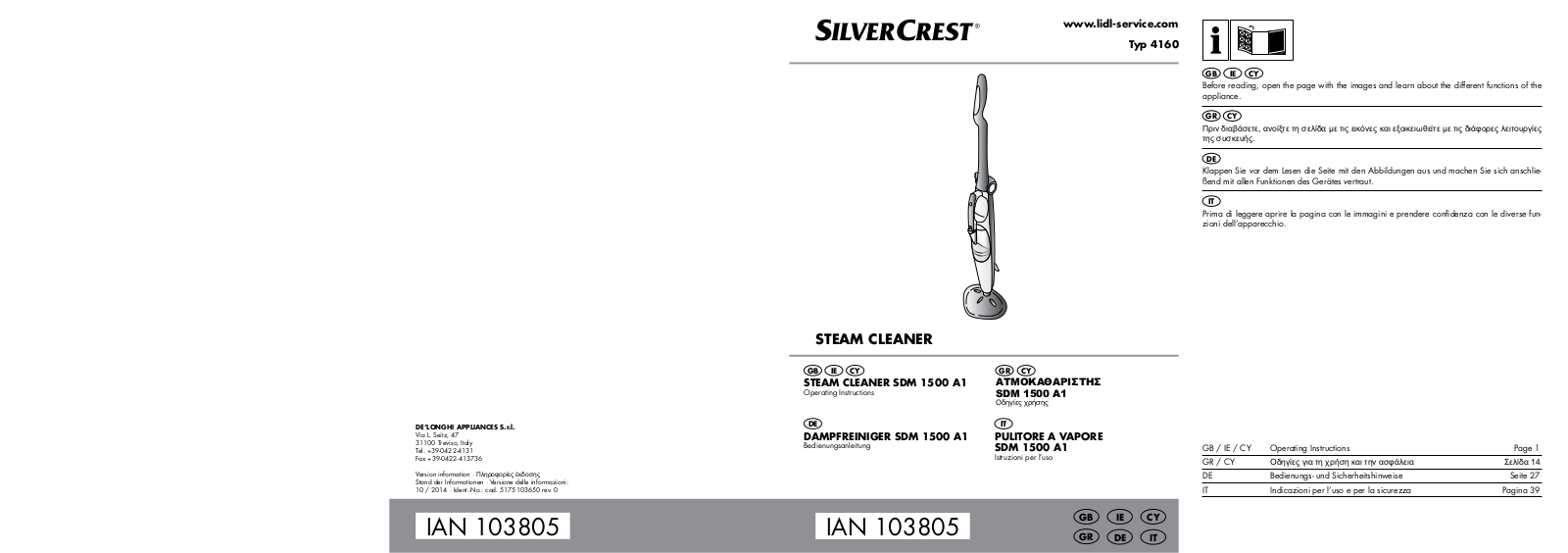 Silvercrest SDM 1500 A1 User Manual