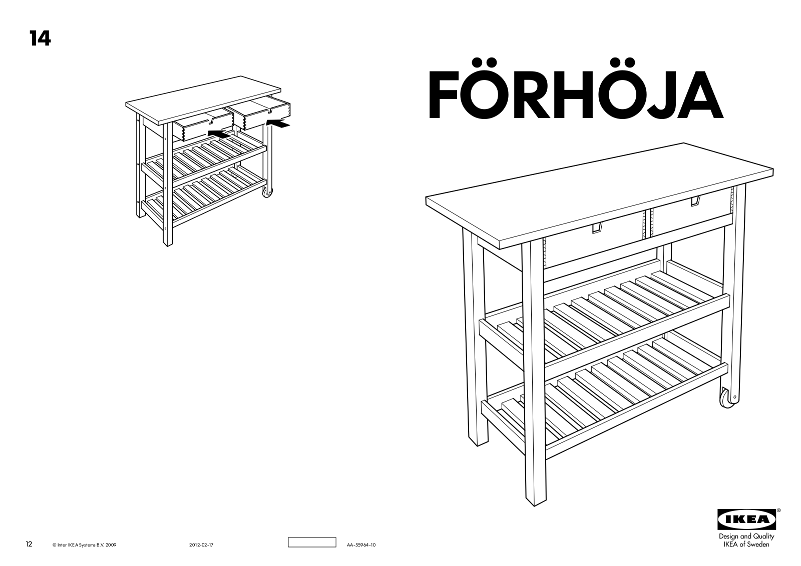 Ikea 80035920 Assembly instructions