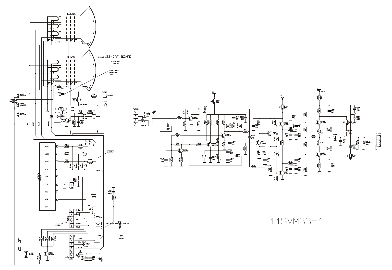 VESTEL AK33 Schematics crt_bsvm