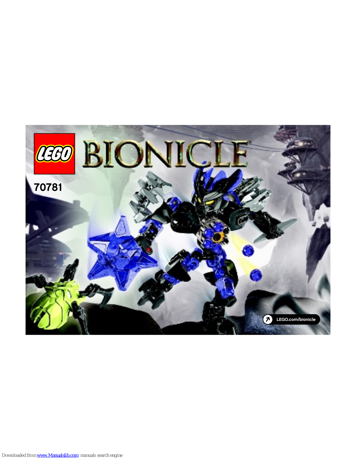 LEGO Bionicle 70781 Assembly Manual