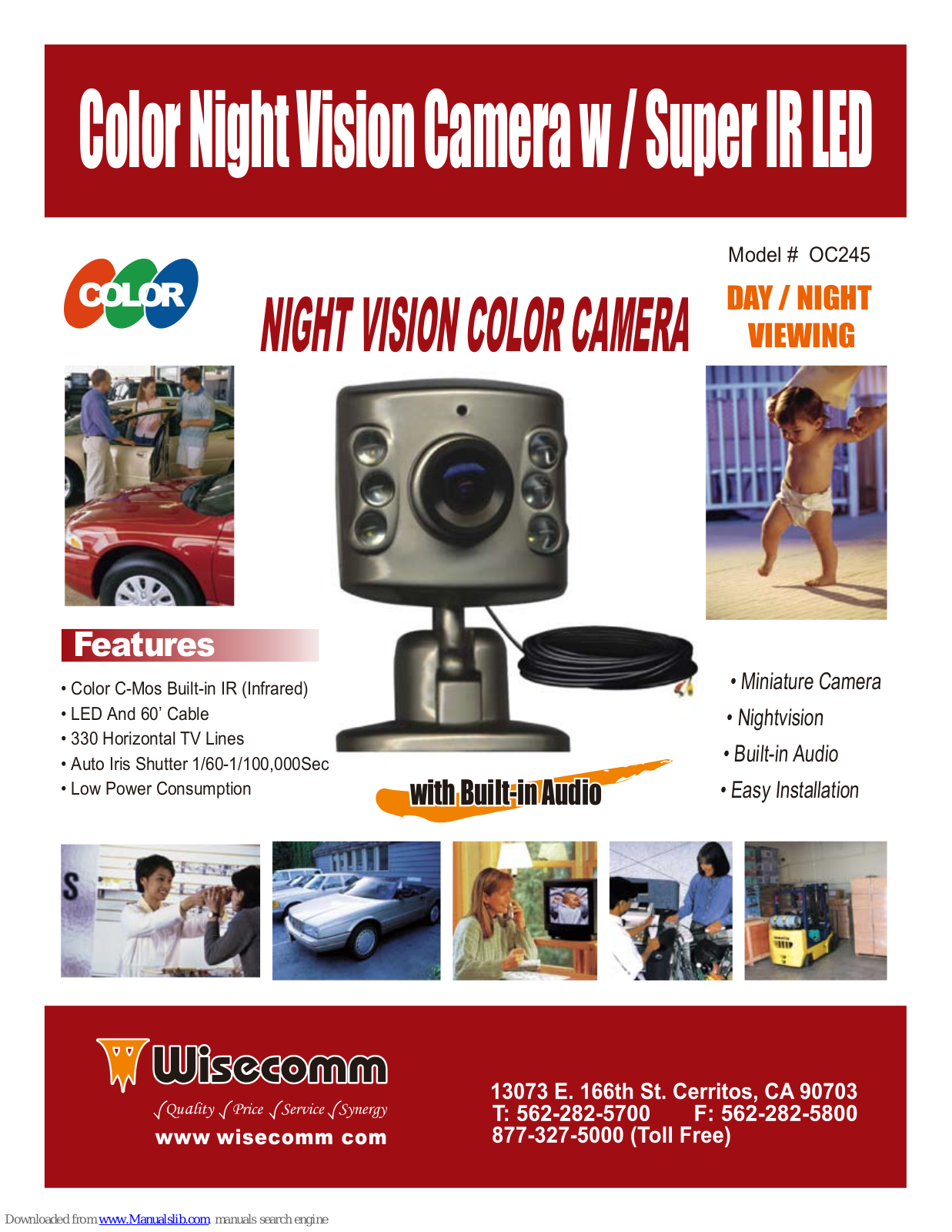 Wisecomm OC245 Specifications - ManualMachine.com