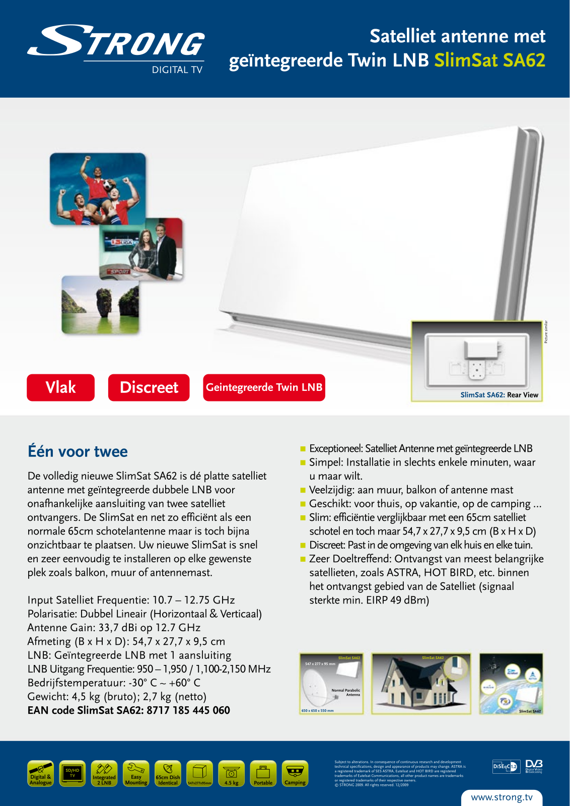 Strong SLIMSAT SA62 User Manual