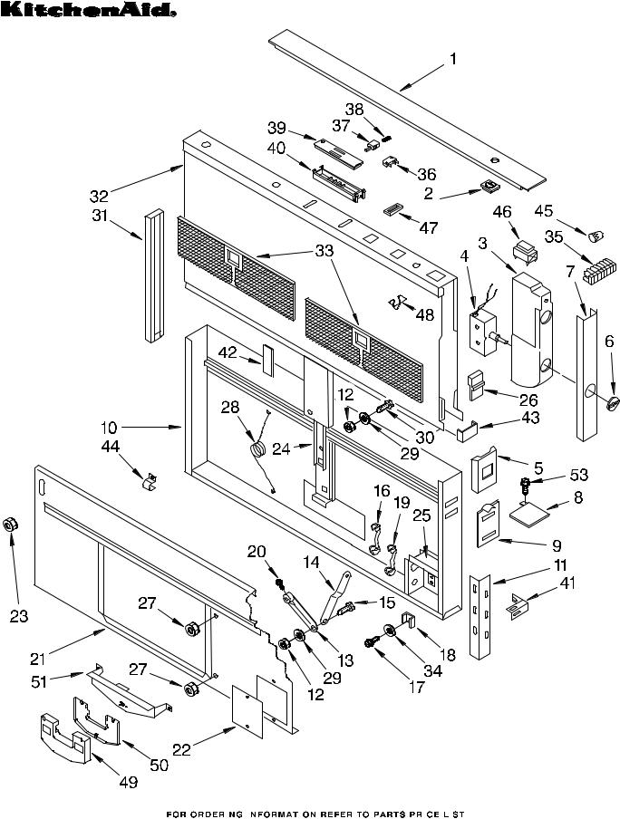 KitchenAid KIRD862HSS0 Parts List