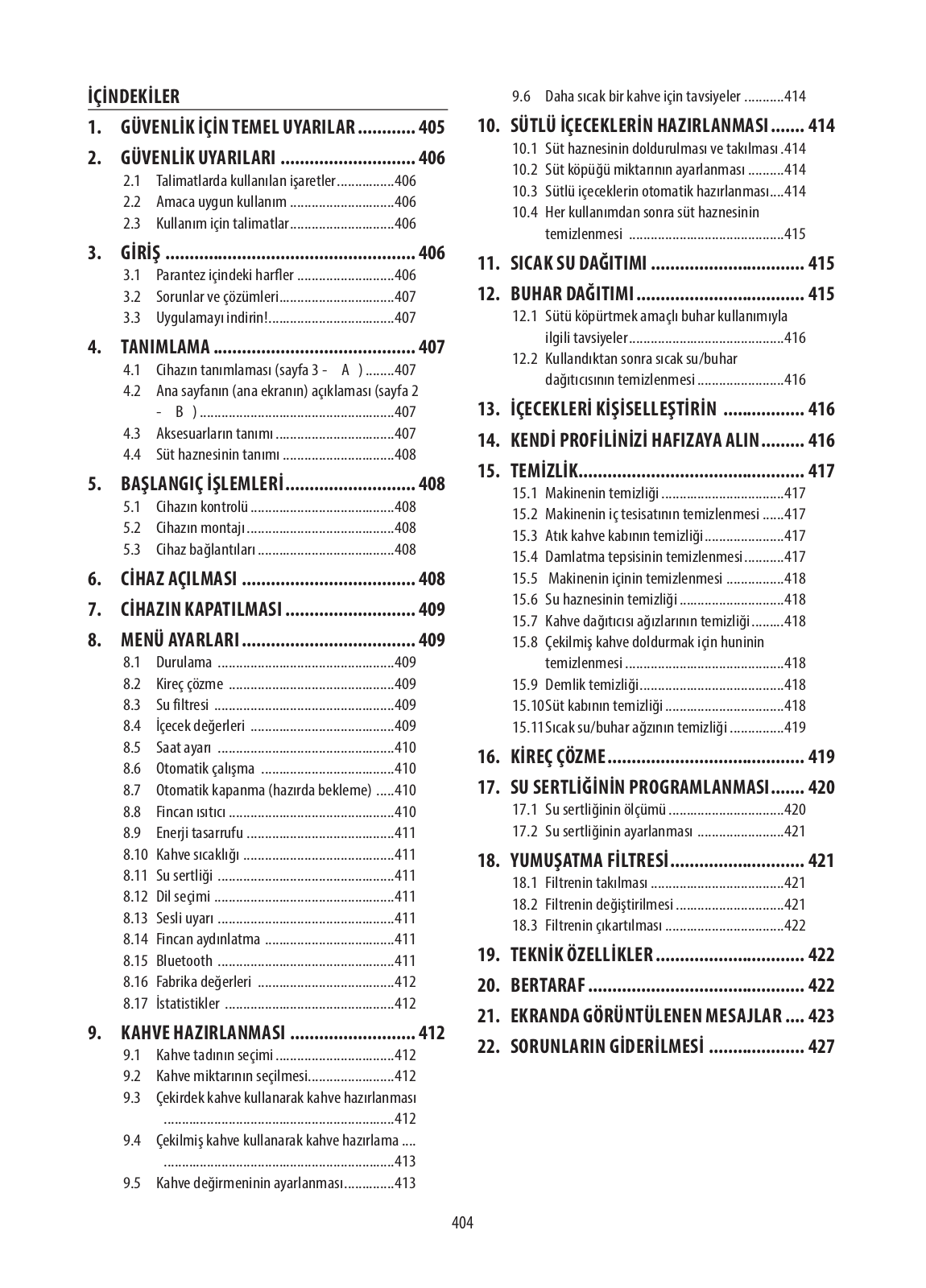 Delonghi ECAM650.55.MS Instruction manuals