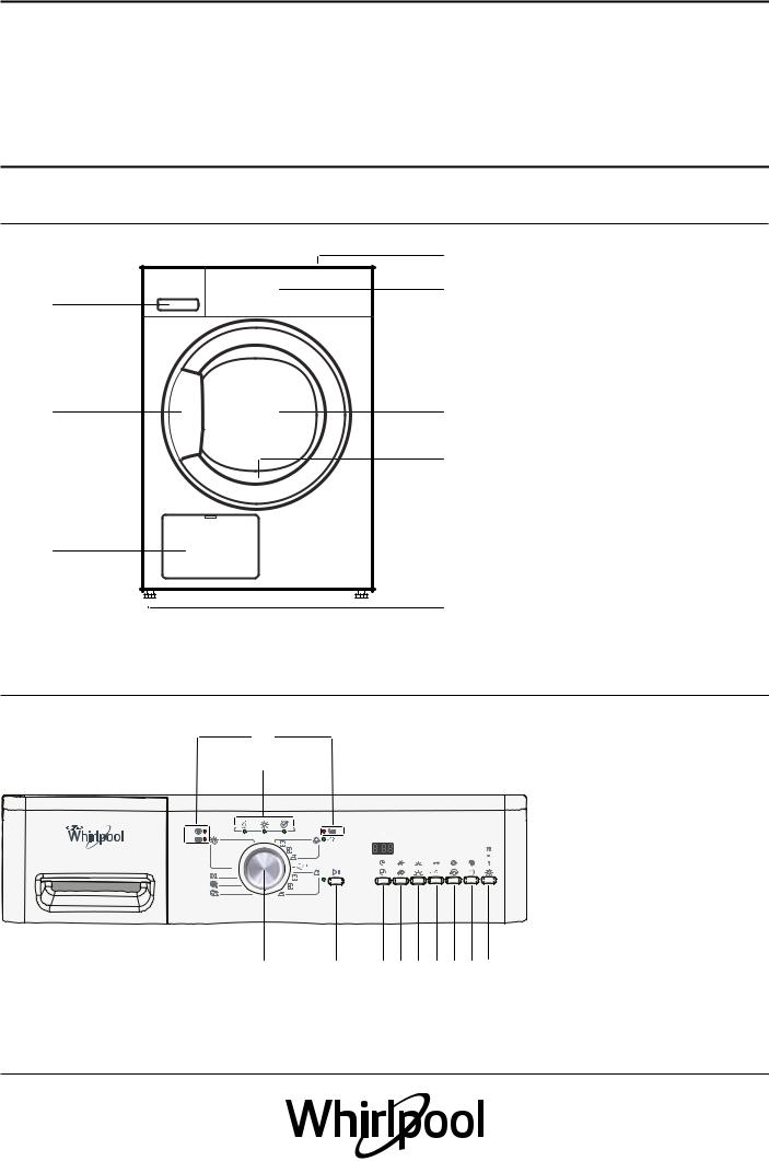 WHIRLPOOL DDLX 80114 Use & Care