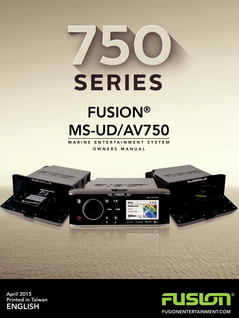 Fusion MS-UD750 User Manual
