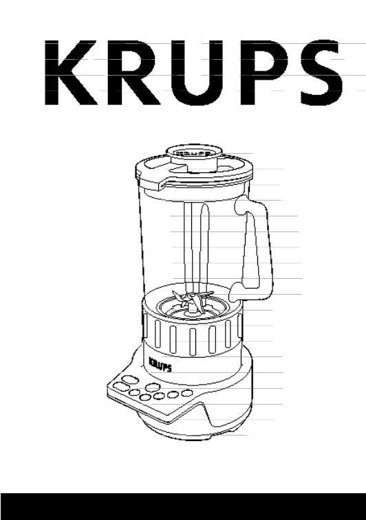 Krups Kb7207, Kb720 Owner's Manual