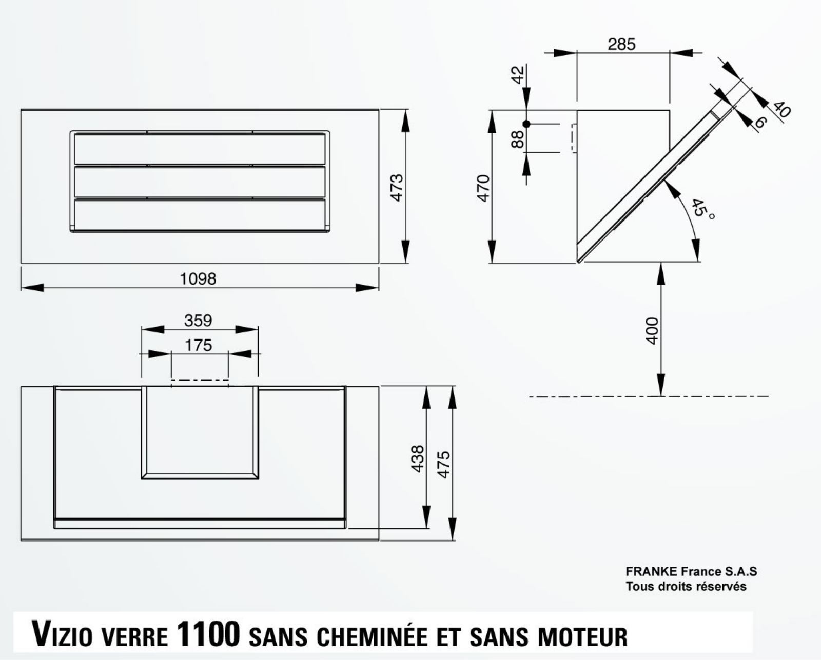 ROBLIN VERRE 1100 User Manual