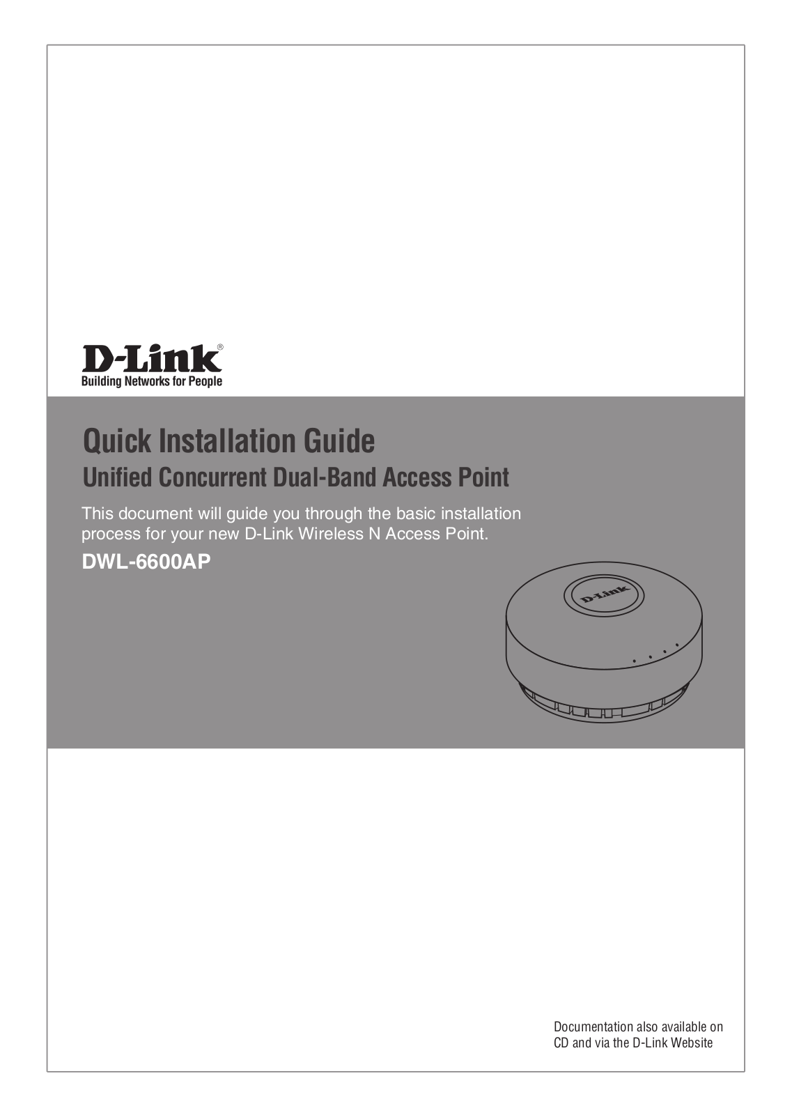 D Link WL6600APA1 User Manual