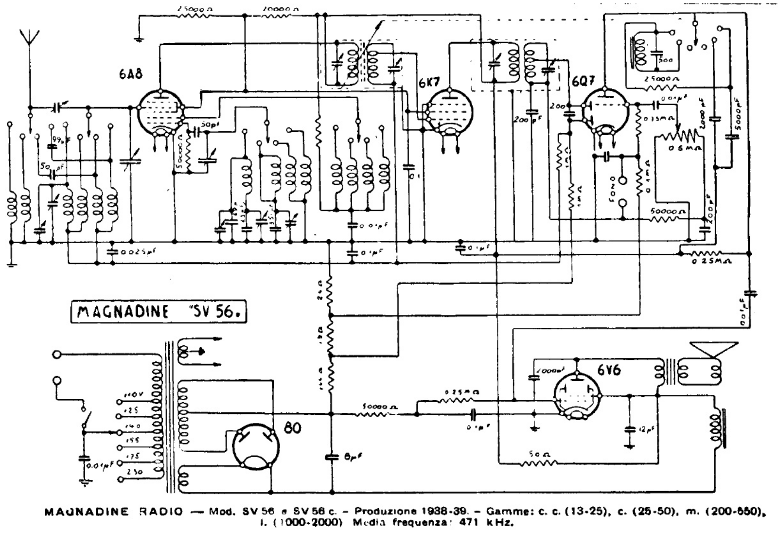 Magnadyne sv56 schematic - ManualMachine.com