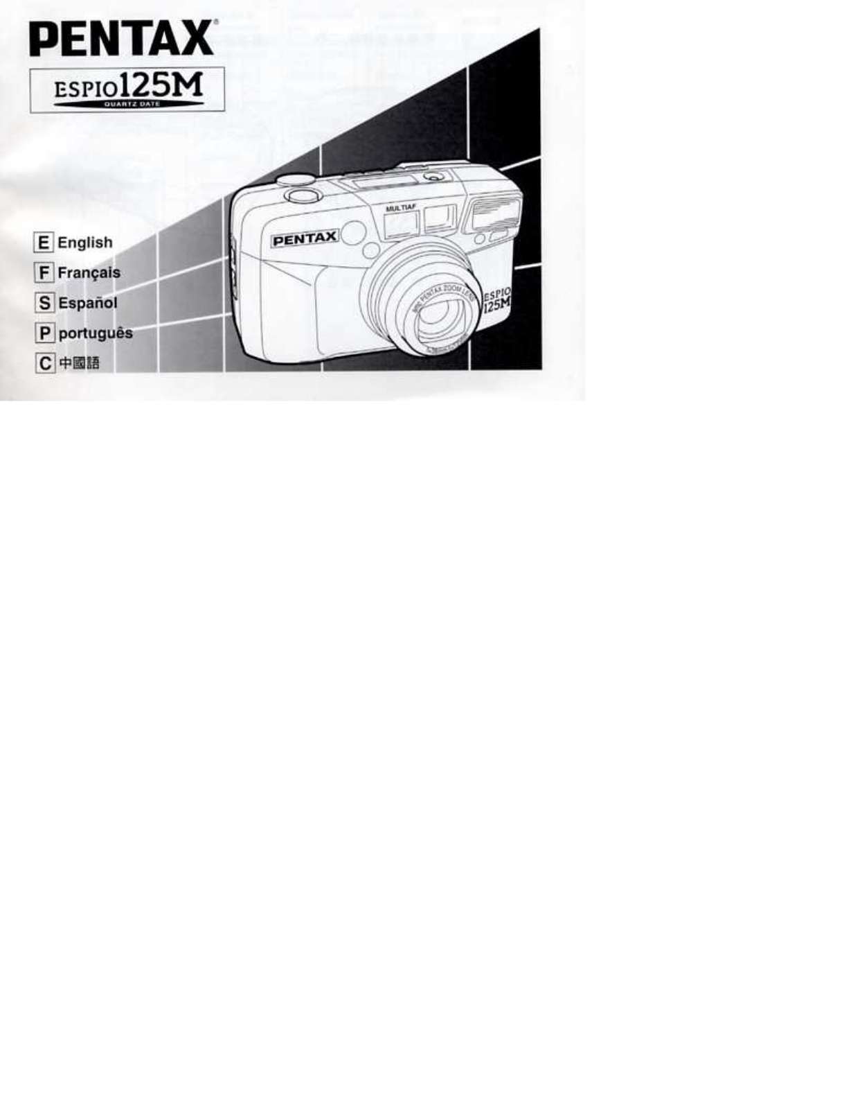 PENTAX ESPIO 125M User Manual