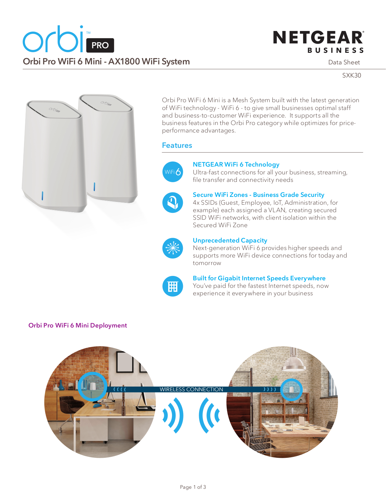 Netgear SXR30, SXK30B3, SXK30, SXS30 Installation Manual