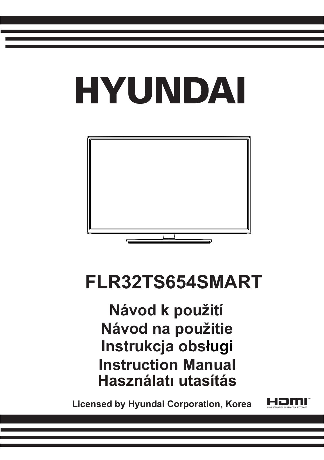 Hyundai FLR 32TS654 SMART User Manual