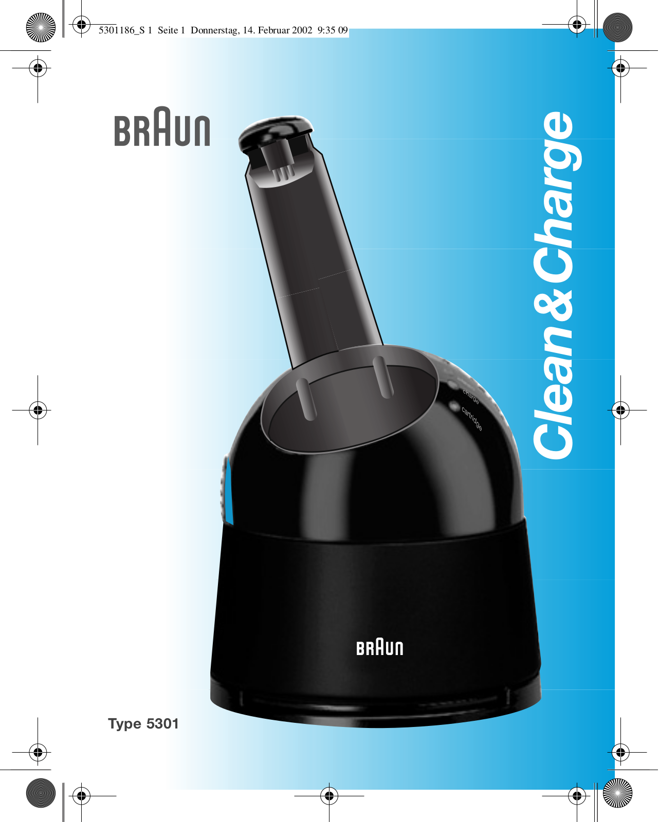 Braun CLEAN AND CHARGE User Manual