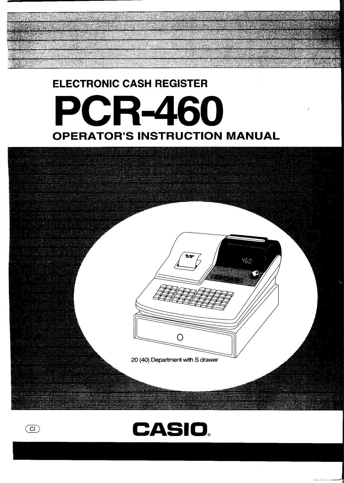 Casio PCR460-E, PCR-460 Owner's Manual
