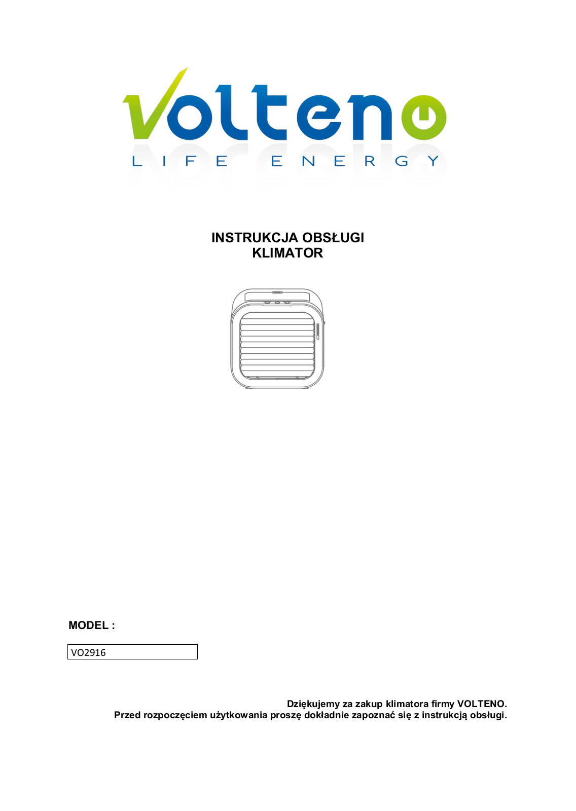 VOLTENO VO2916 User guide - ManualMachine.com