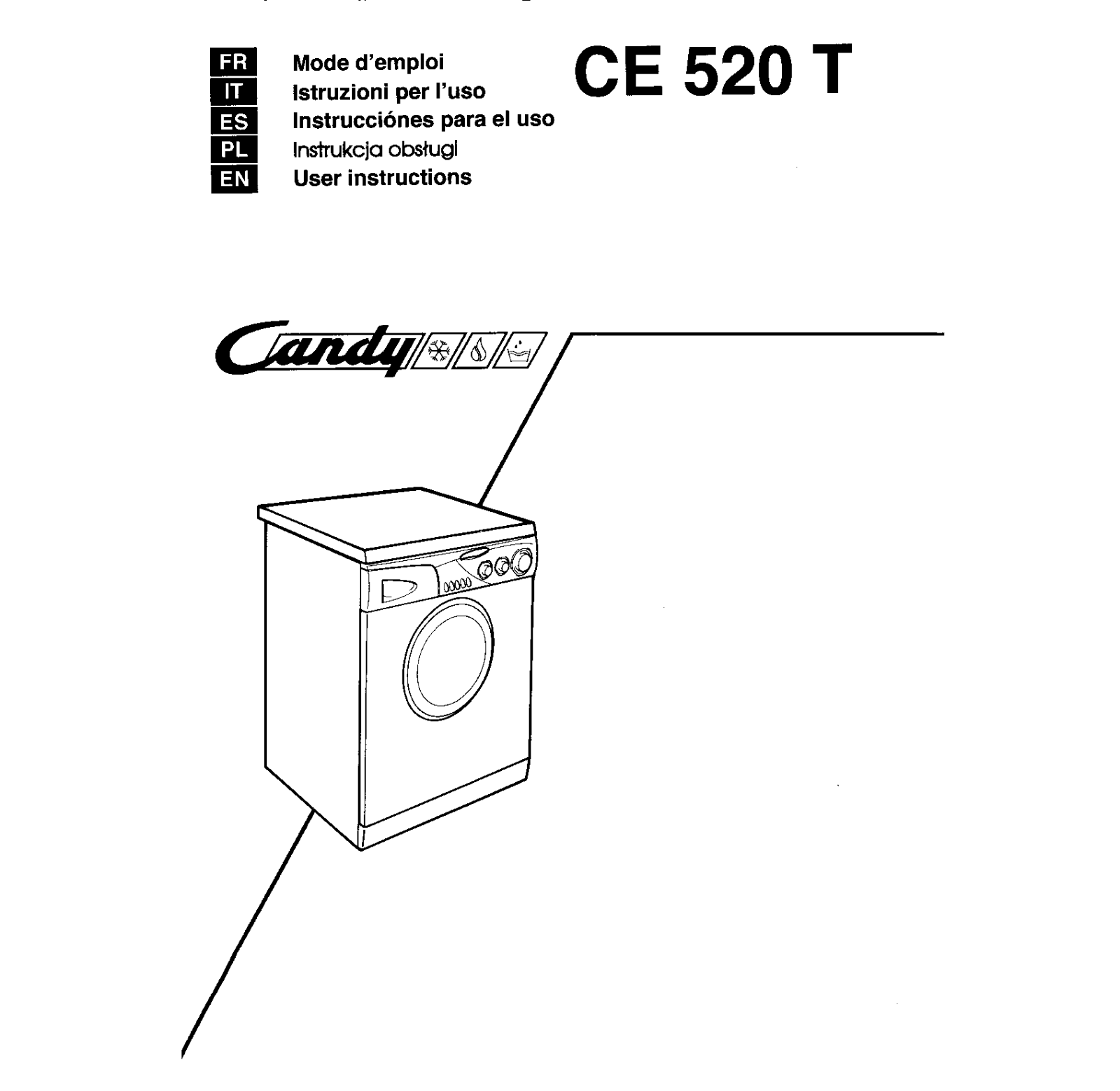 Candy CE 520 T User Manual