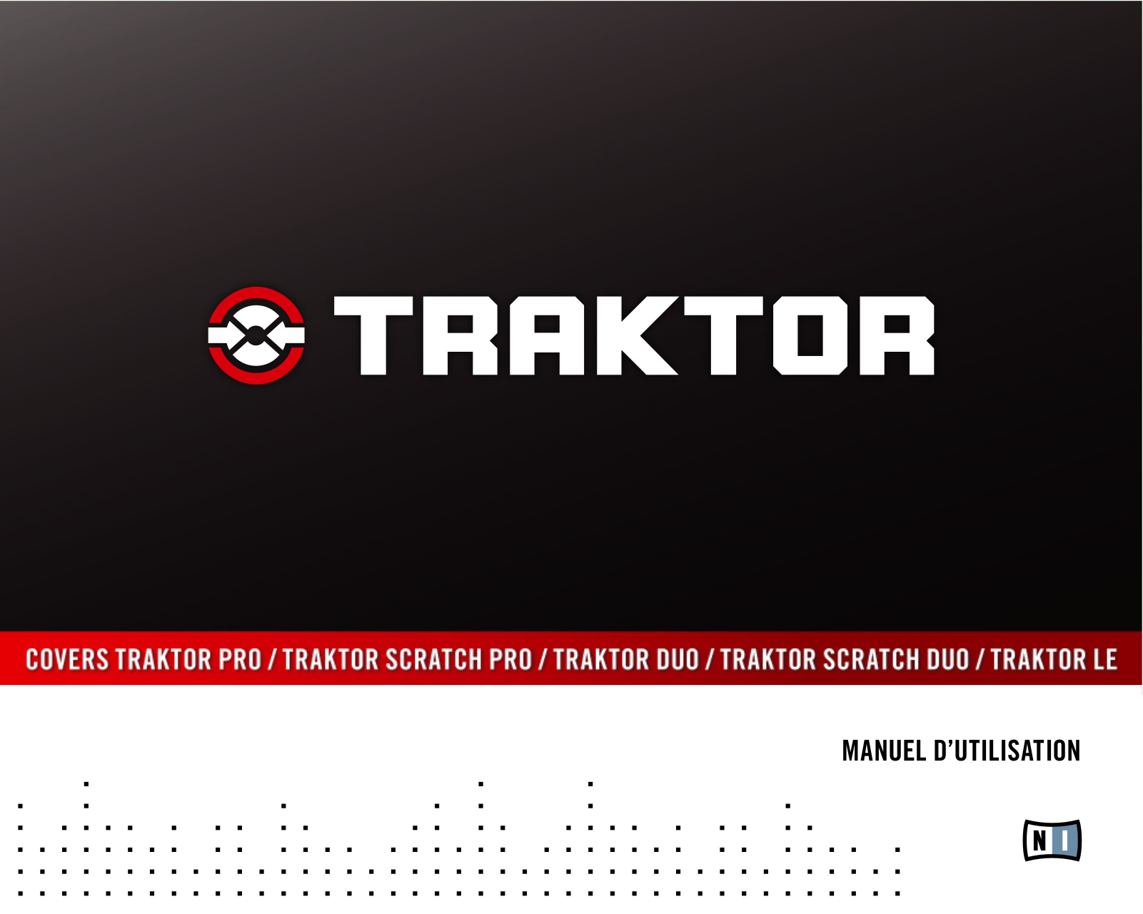 NATIVE INSTRUMENTS Traktor Pro Instruction Manual