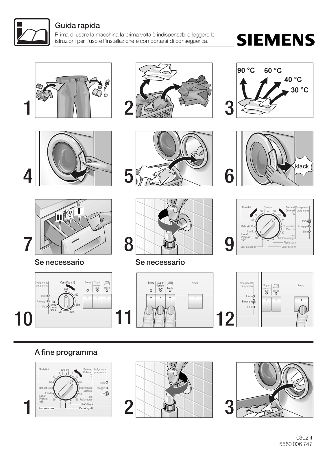 Siemens S1WTF3900A User Manual