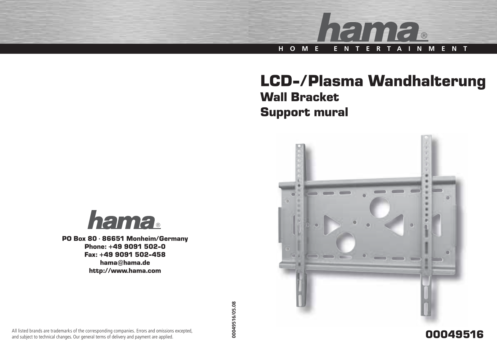 Hama Fix operation manual