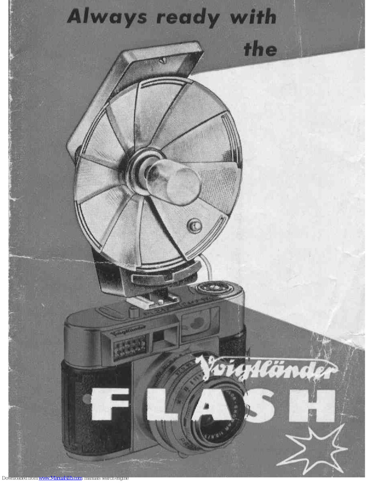 VOIGTLANDER Flash Gun User Manual