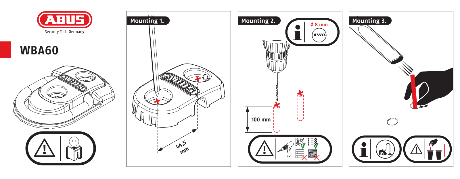 ABUS WBA60 Service Manual