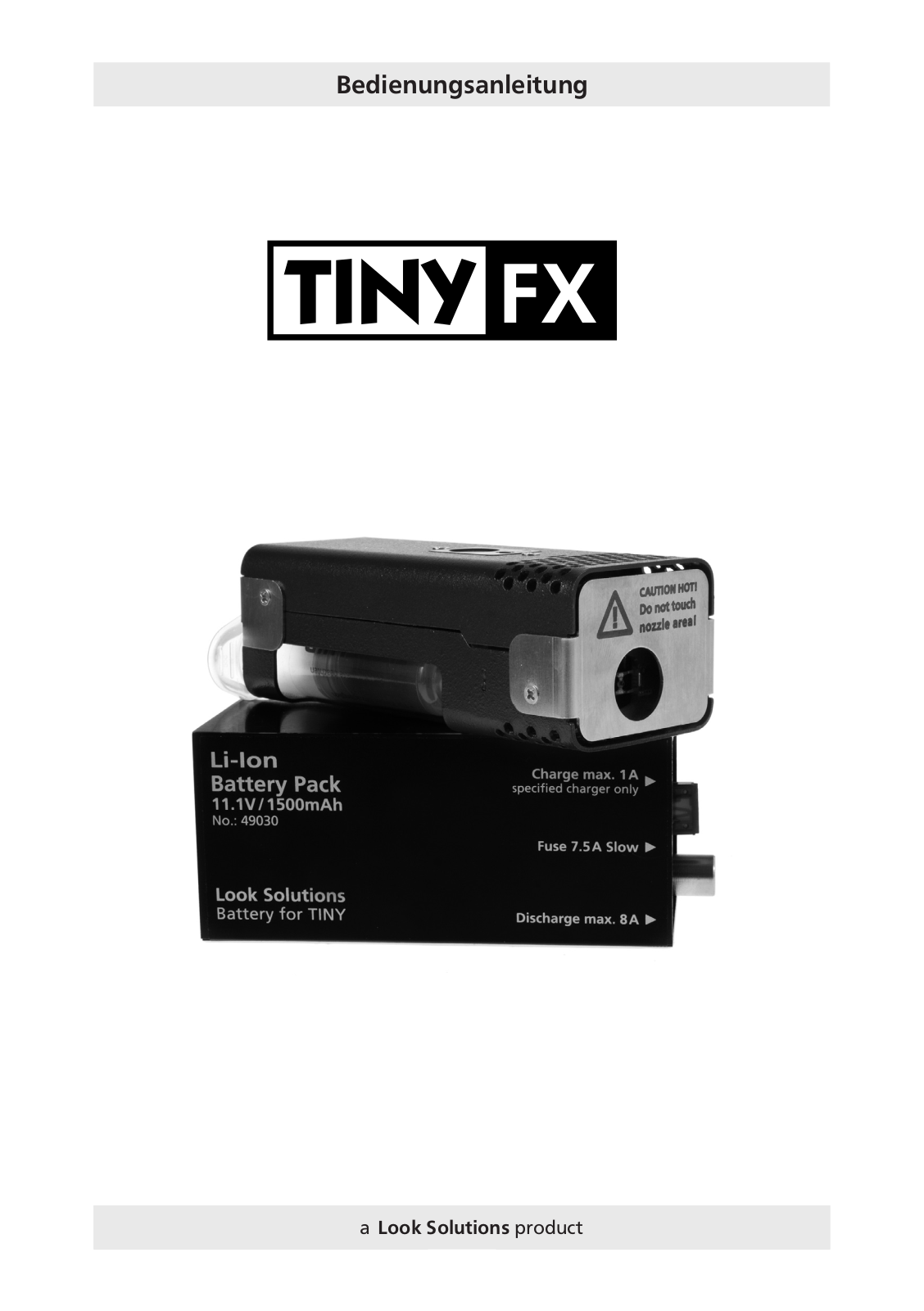 Look Solutions Tiny FX User Manual - ManualMachine.com