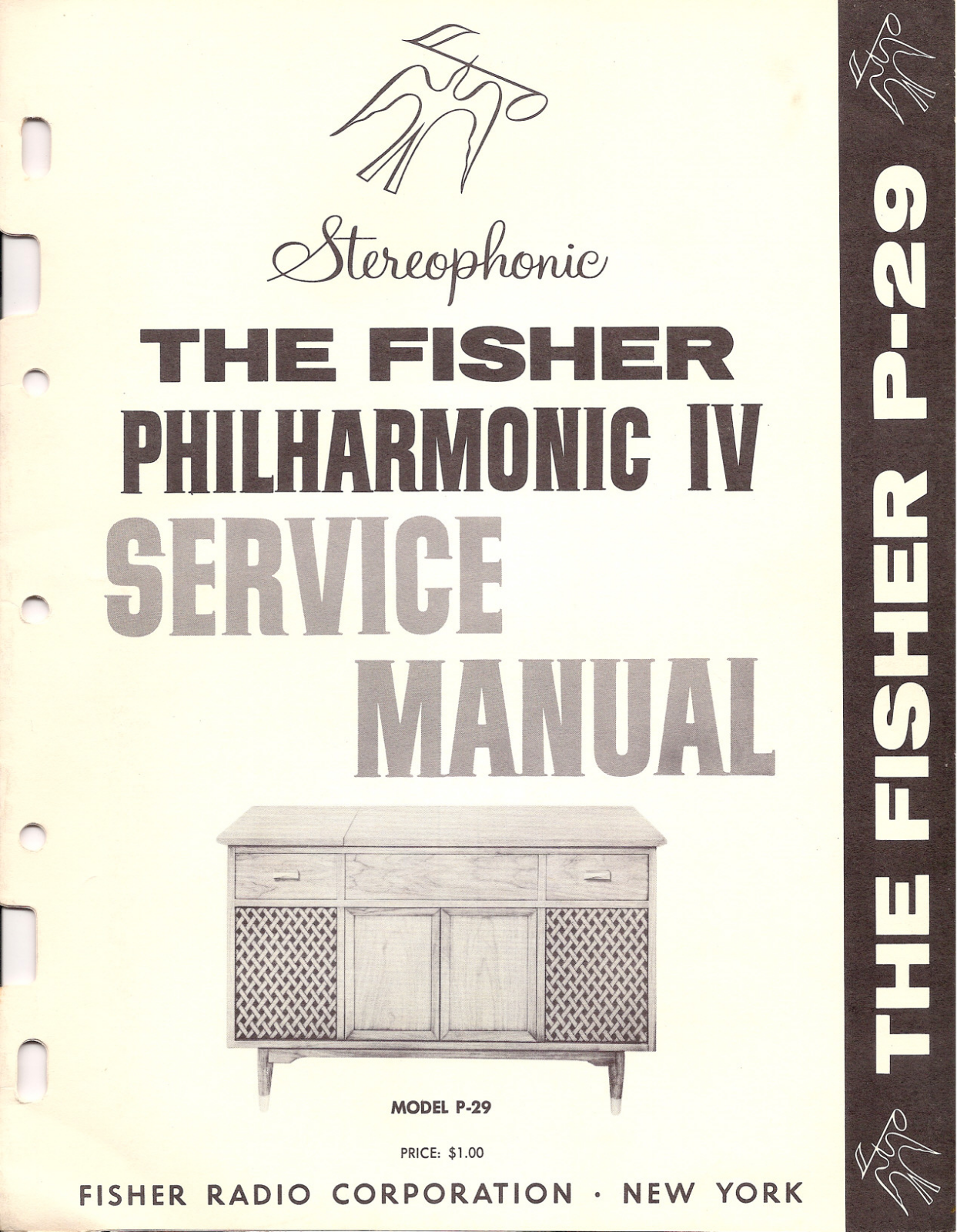 Fisher Philharmonic-4-P-29 Service Manual