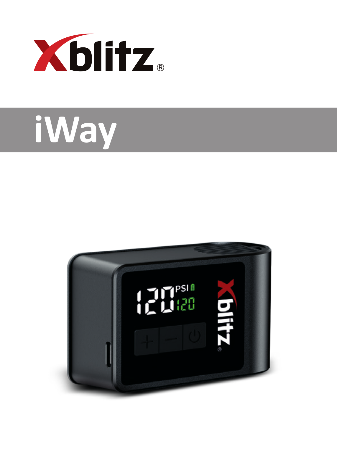 XBLITZ iWay User guide - ManualMachine.com
