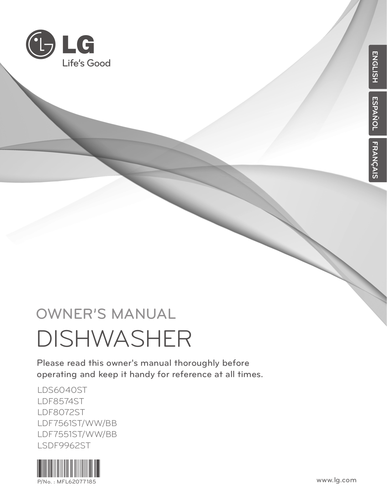 LG LDS6040ST Owner’s Manual
