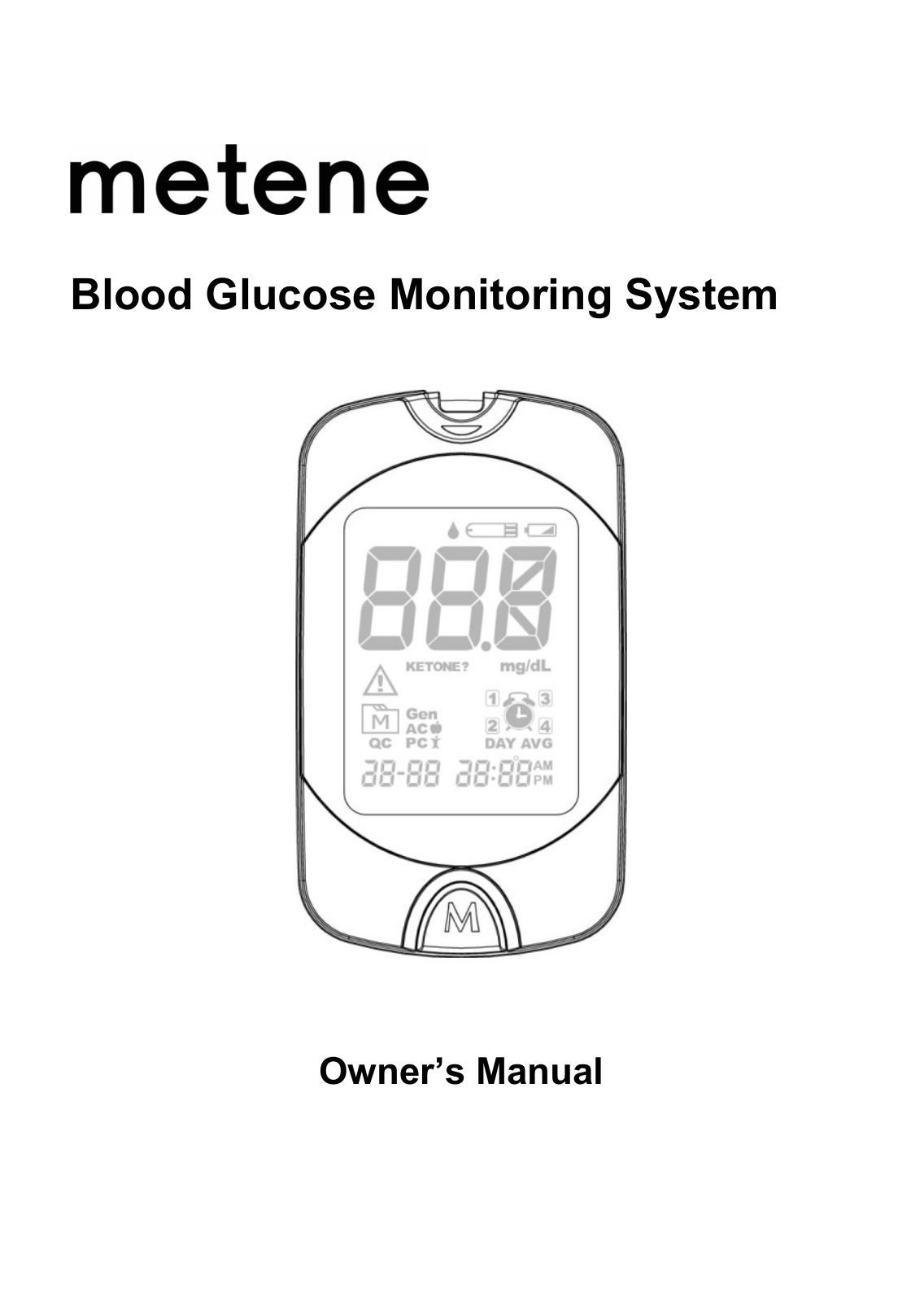 Metene TD-4116 Owner’s Manual