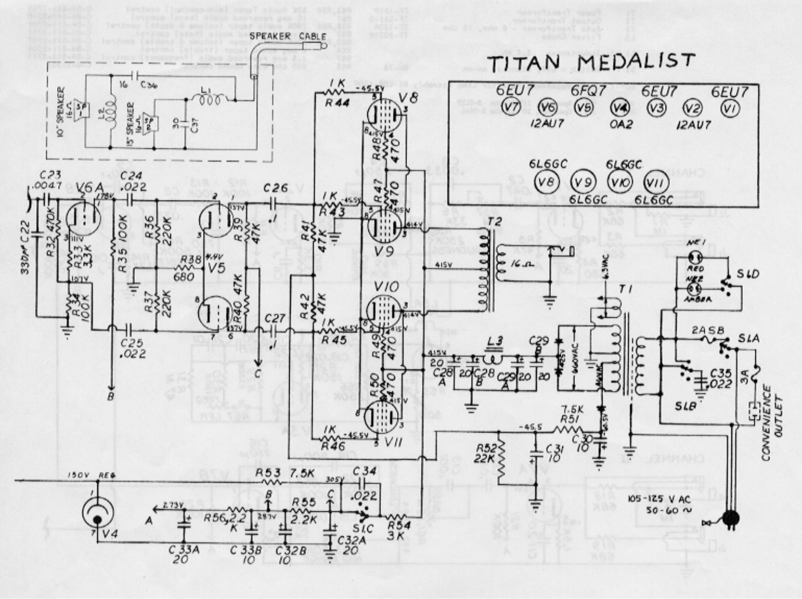 Gibson titan schematic