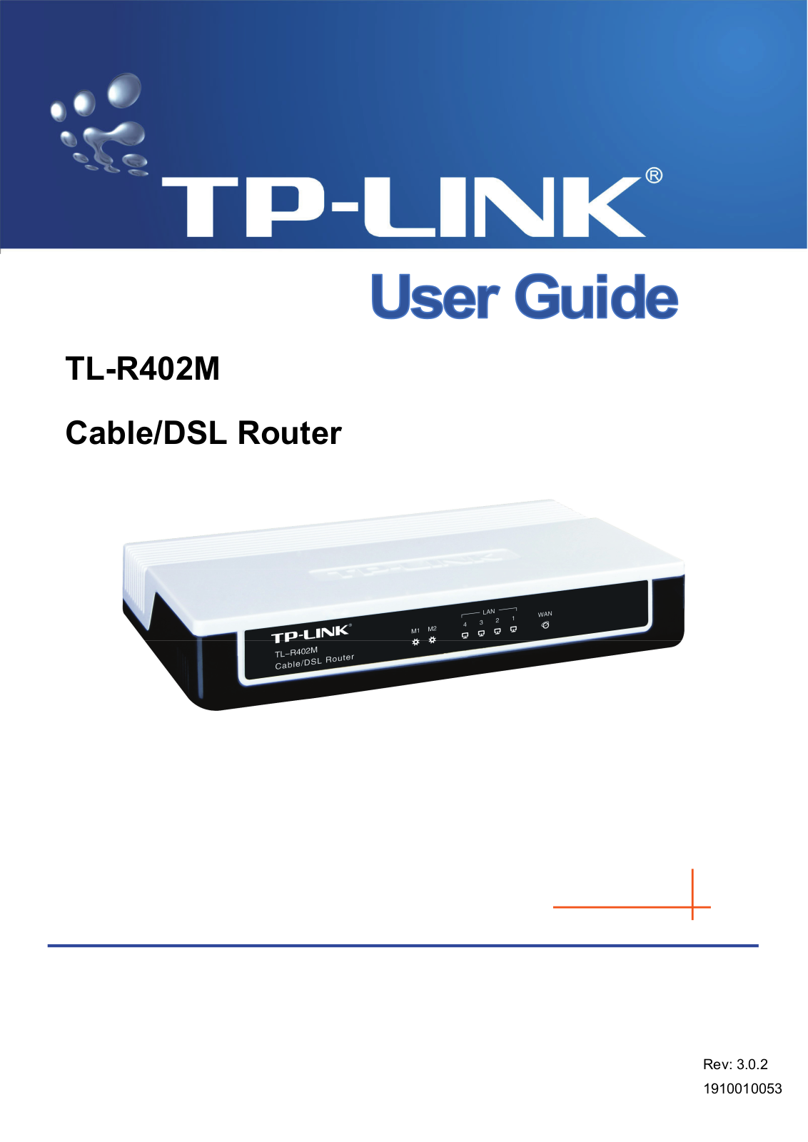 TP-Link TL-R402M User Manual 2