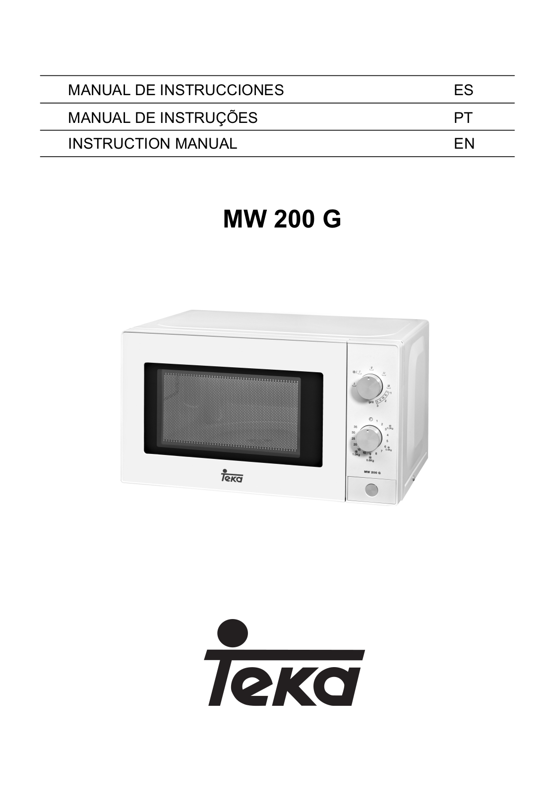 Teka MW 200 G User Manual