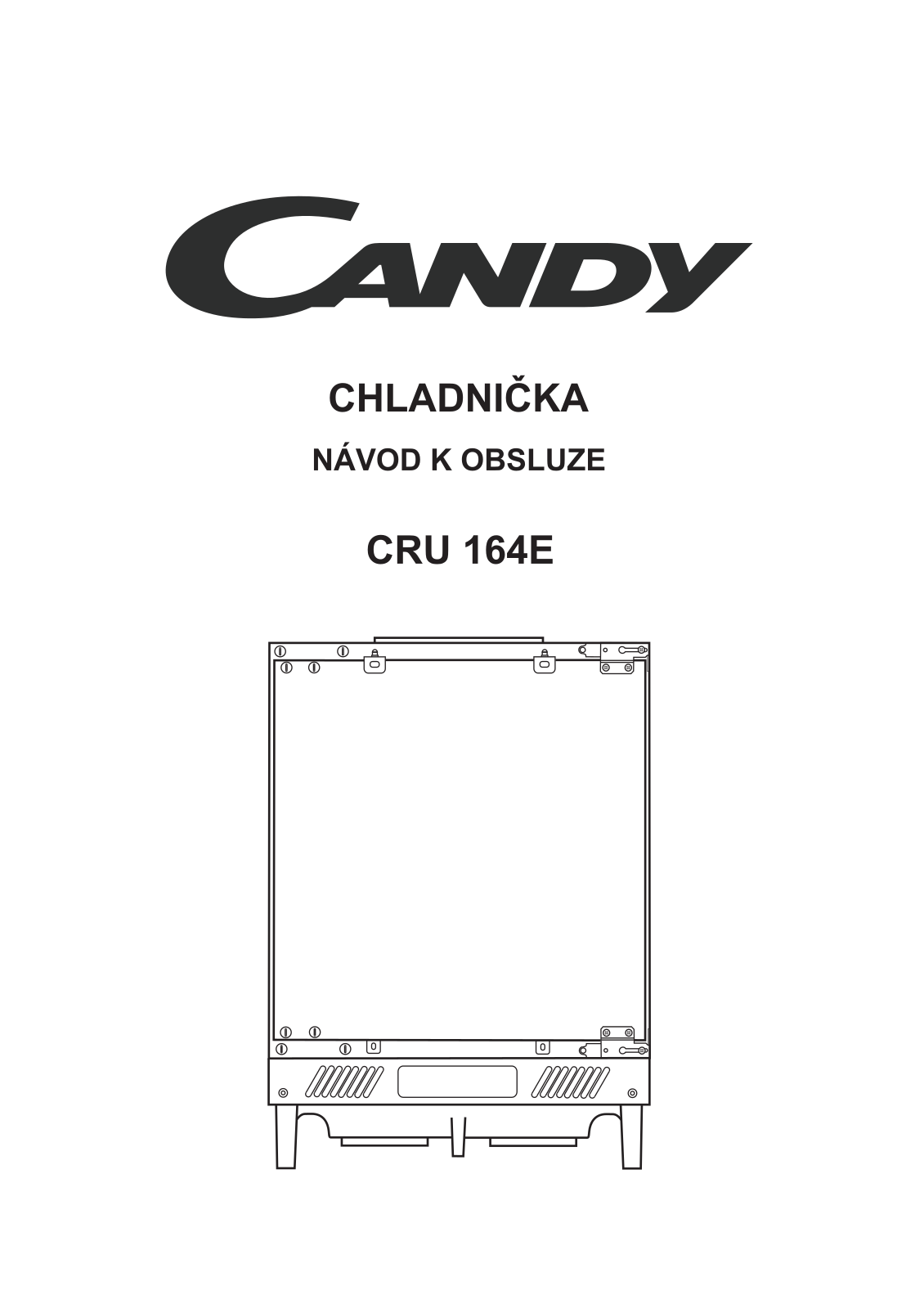 Candy CRU 164E User Manual