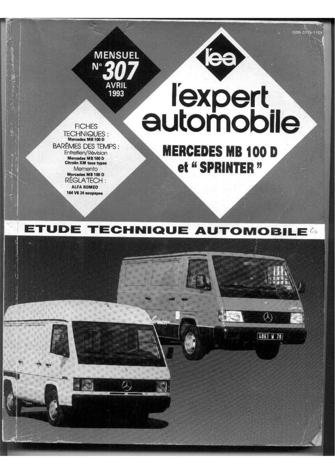 MERCEDES MB 100 User Manual