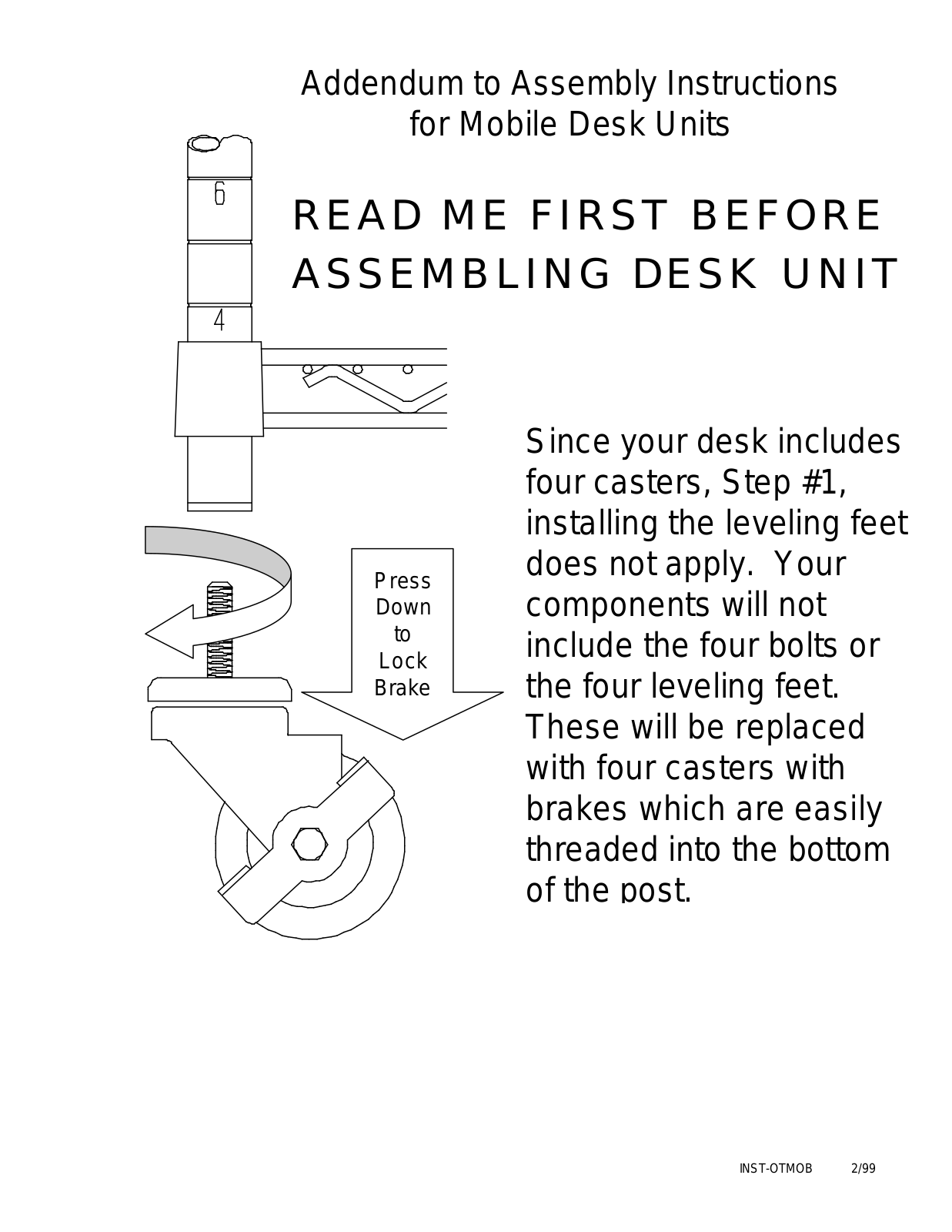 Metro Mobile Desk Units User Manual - ManualMachine.com