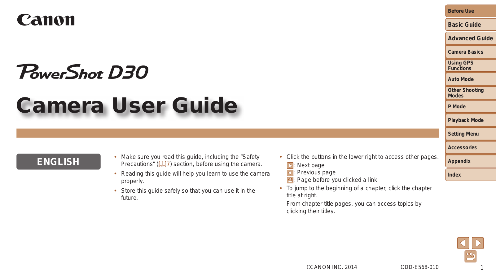 Canon 9337B001 User manual