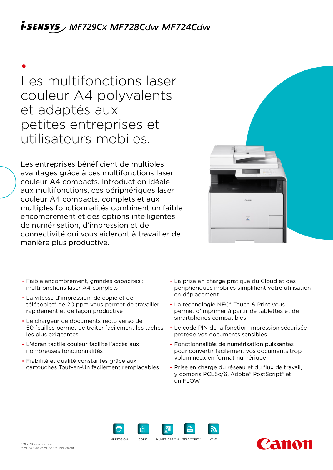 CANON I-SENSYS MF728CDW User Manual