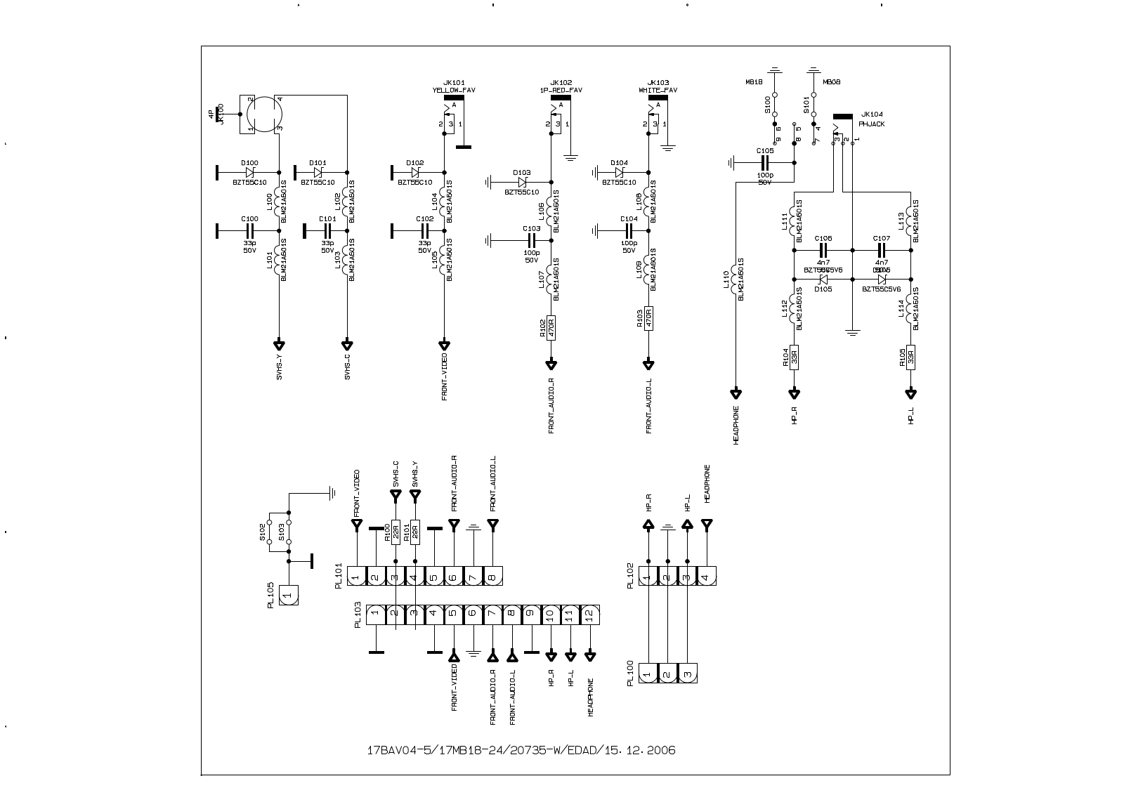 Vestel 17BAV04-5 schematic