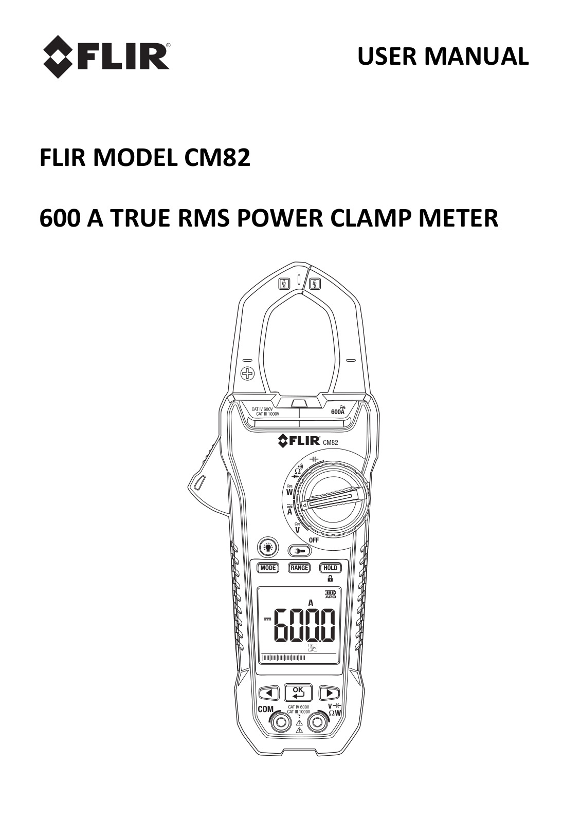 FLIR CM82 Operating Manual